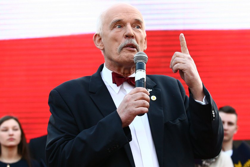 Europarlamentarzysta Janusz Korwin – Mikke nawał imigrantów śmieciem ludzkim