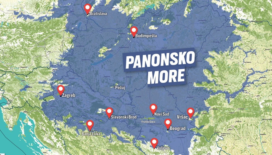 Šta bi bilo da Panonsko more nije nestalo