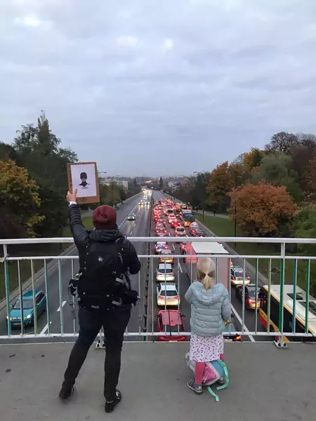 Blokady przeciwko zaostrzeniu ustawy aborcyjnej w Warszawie
