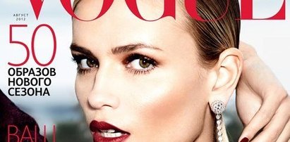 Takie rzeczy tylko w Rosji! Modelce obcięli rękę! I to na okładce "Vogue"!