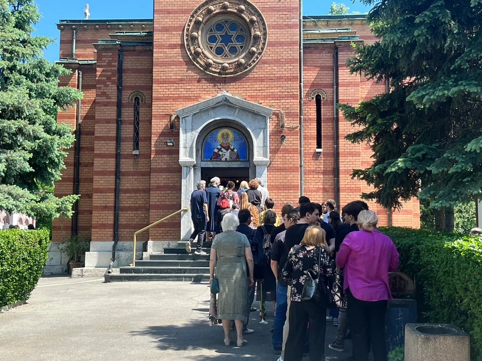 Sahrana Anđelke Milivojević Tadić