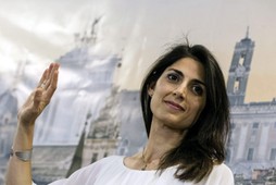 Virginia Raggi rzym burmistrz 