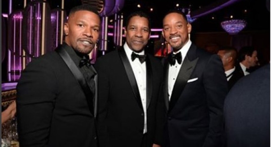 Denzel Washington, Jamie Foxx, Will Smith look dapper at Awards Pulse