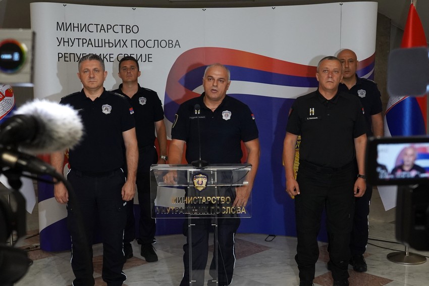 Pomoćnik direktora policije Vladan Radosavljević