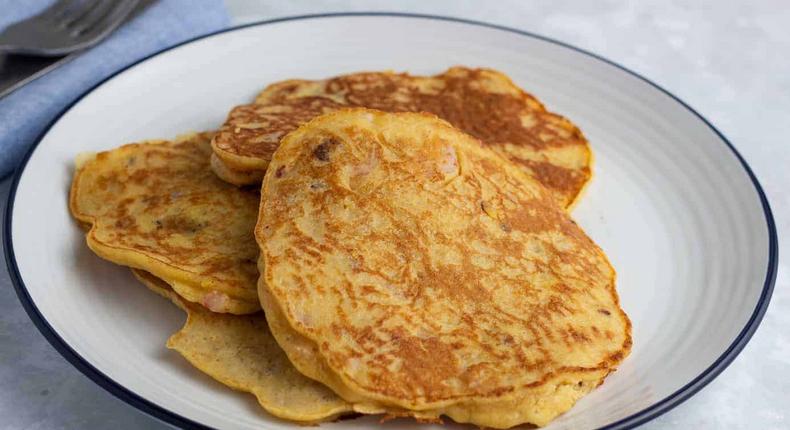 Plantain pancakes