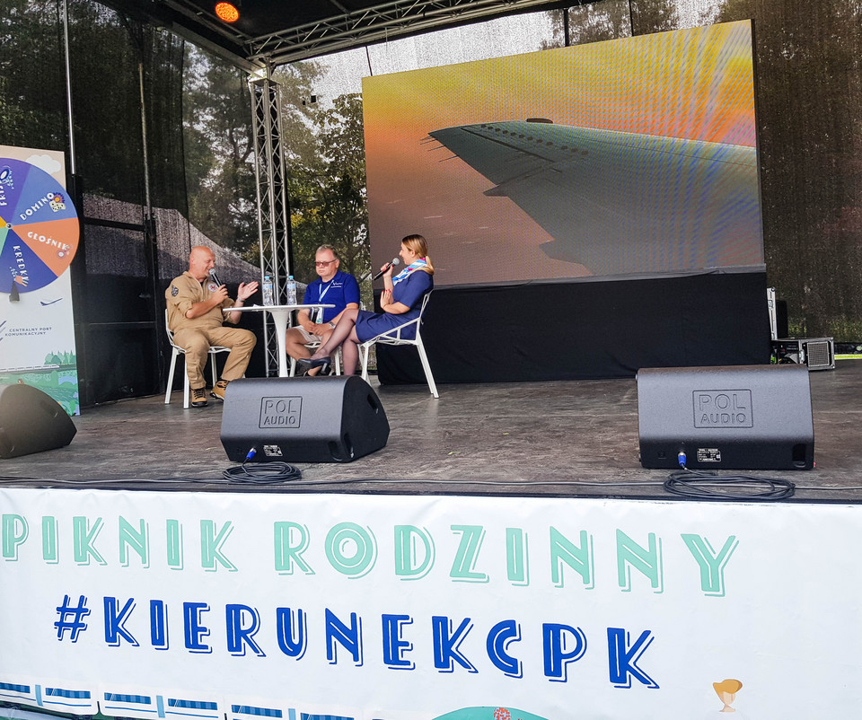 Piknik CPK w pomorskim Bolszewie
