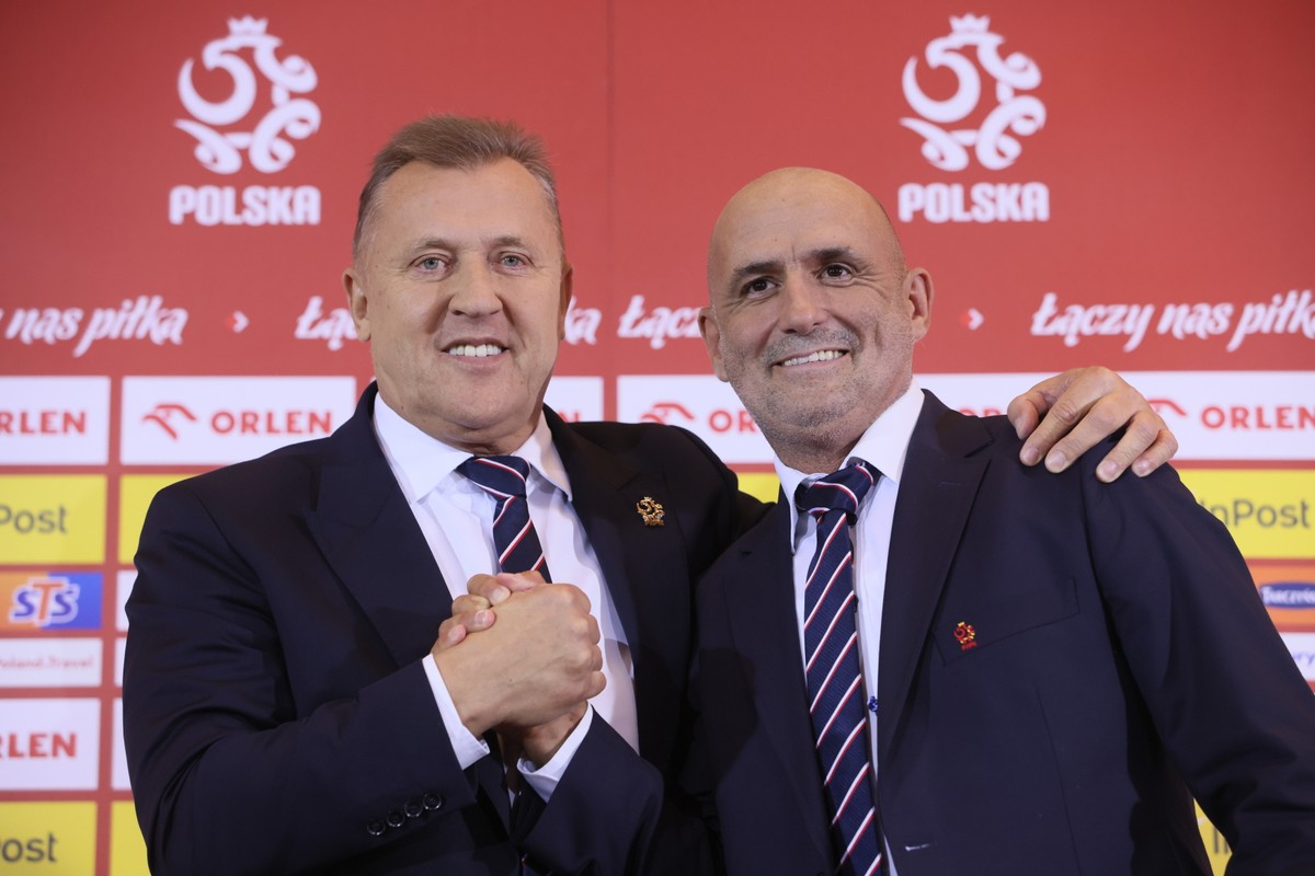 Michał Probierz i Cezary Kulesza