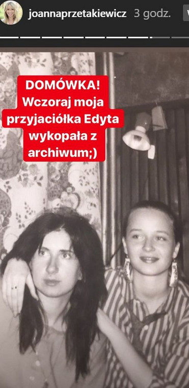 Joanna Przetkiewicz jako nastolatka