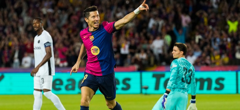 Liga Mistrzów. Szczęsny z trybun oglądał gole Lewandowskiego