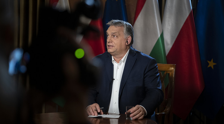 Orbán Viktor miniszterelnök / Fotó: MTI/Miniszterelnöki Sajtóiroda/Benko Vivien Cher