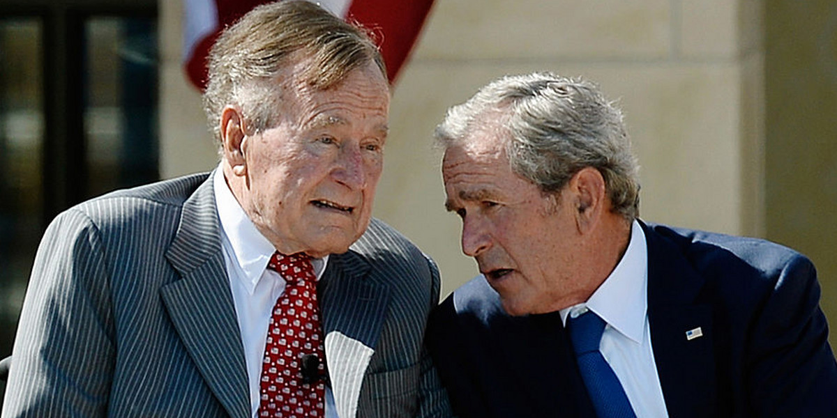 Bushes congratulate Trump on his stunning victory