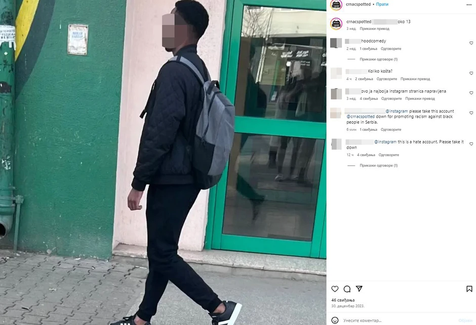 Ugašena opskurna Instagram stranica