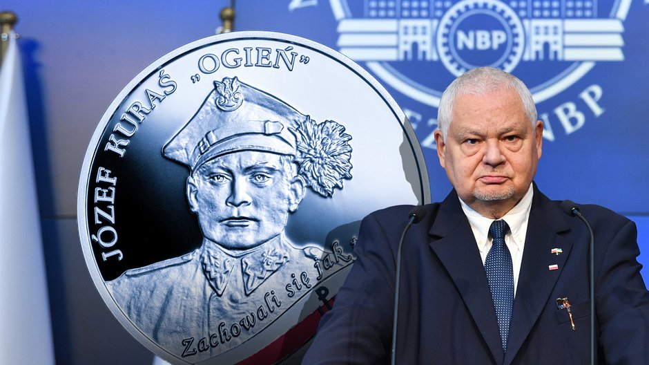 NBP przygotowało monetę sławiącą Józefa Kurasia "Ognia"