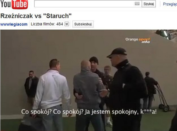 "Staruch" twardy tylko na trybunach. Przed sądem "wymiękł"