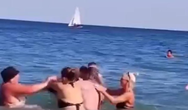 Tuča u moru