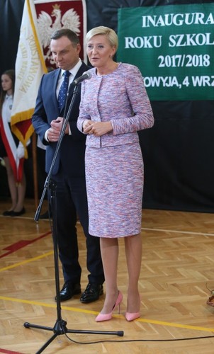 Andrzej Duda i Agata Kornhauser-Duda