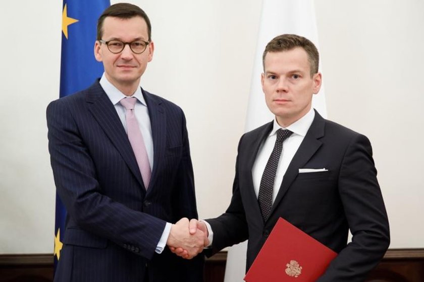 Mateusz Morawiecki i Jacek Jastrzębski