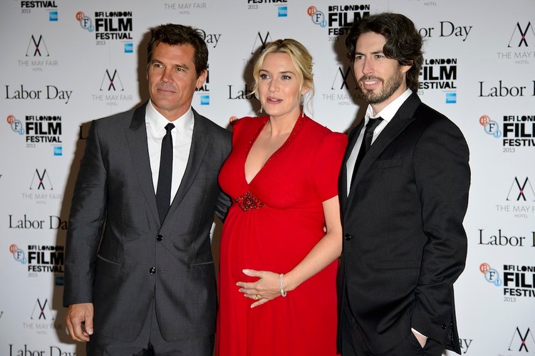 Josh Brolin, Kate Winslet i reżyser Jason Reitman