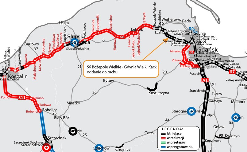 Trasa Kaszubska - droga ekspresowa S6