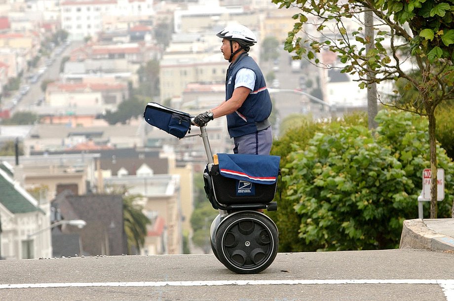 Segwaye testowała nawet poczta w San Francisco.