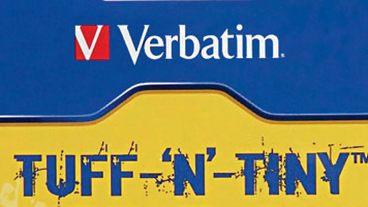 Verbatim TUFF-'N'-TINY - pendrive o rozmiarach monety 