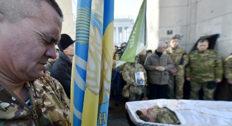 More than 10,000 people have been killed in fighting since 2014, when pro-Russian forces occupied parts of eastern Ukraine and Moscow annexed Crimea.