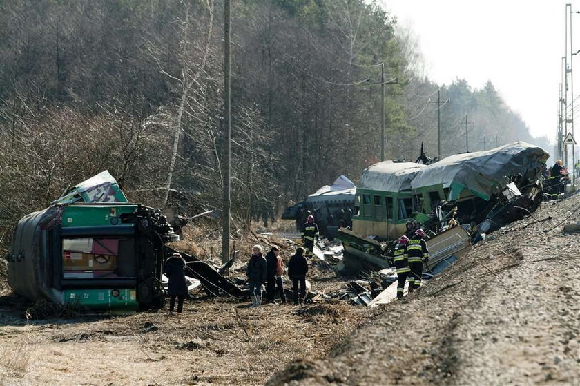 Odtworzyli wypadek kolejowy pod Szczekocinami