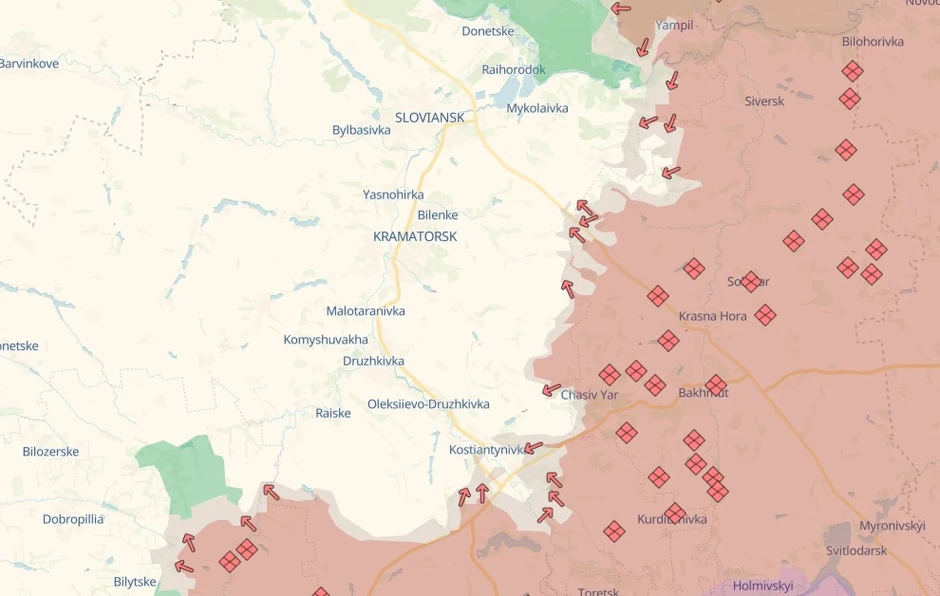 Trenutna situacija na ukrajinskom frontu, 5 jun 2026
