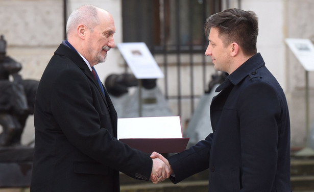 Antoni Macierewicz i Michał Dworczyk