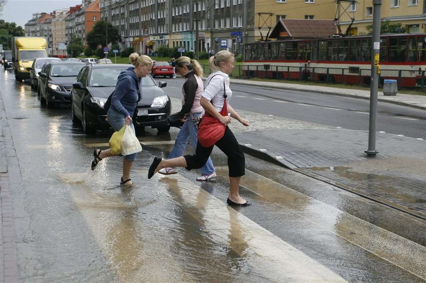 Gdańsk zalało. Foty