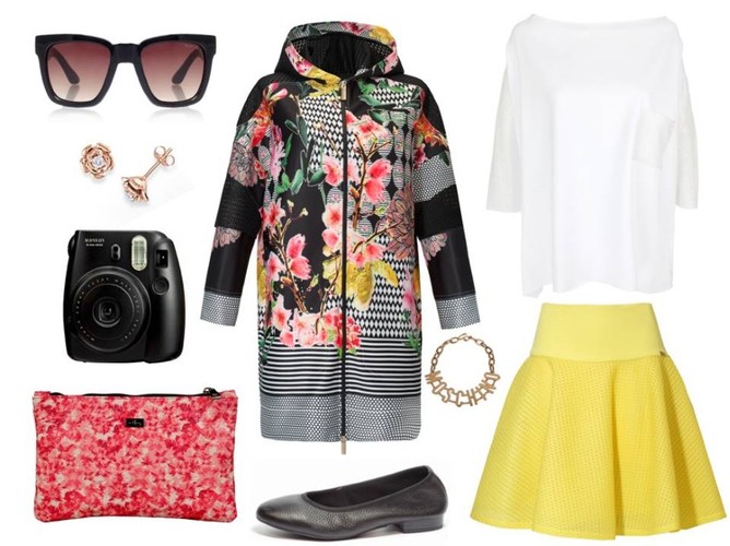 Kwiatowy total look. STYLIZACJE na wiosnę 2015