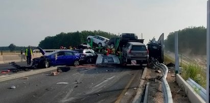 Autostrada A1 zablokowana w obie strony po śmiertelnym wypadku. Co się wydarzyło obok Piotrkowa Trybunalskiego?