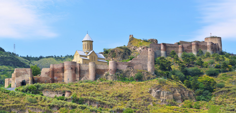 Tbilisi - twierdza Narikala