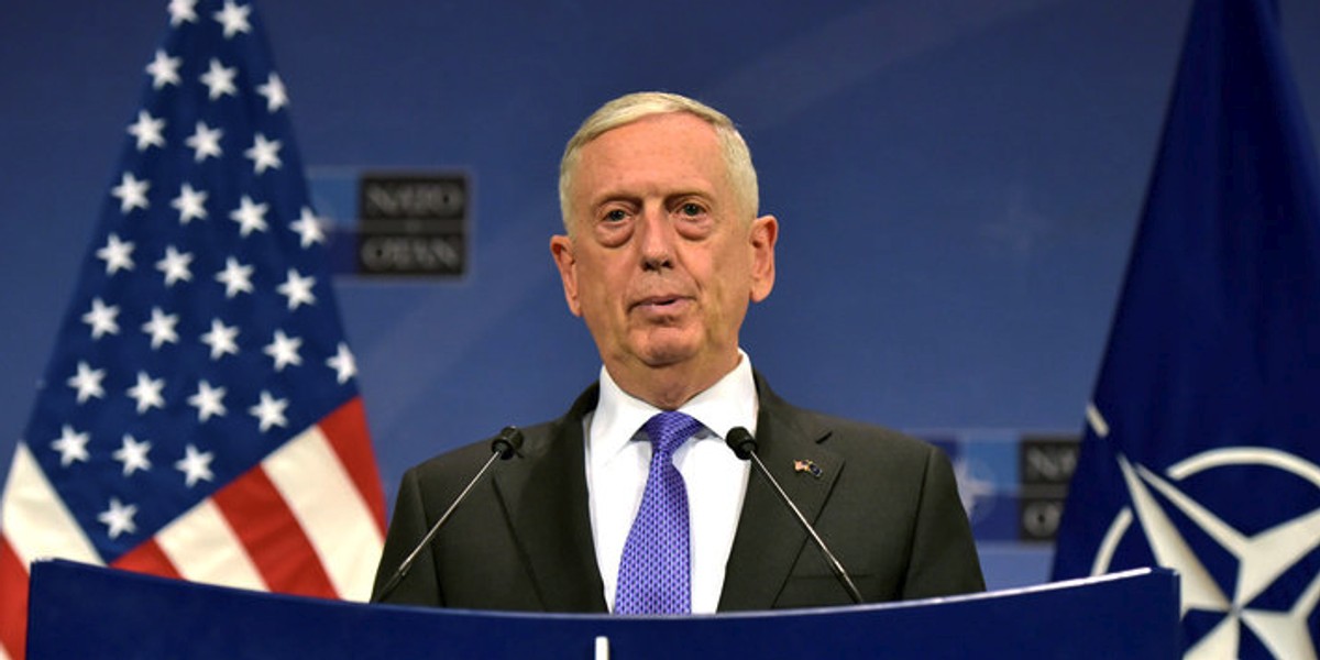 Mattis was asked why he agreed to serve under Trump — here's what he said