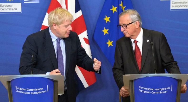 boris johnson juncker