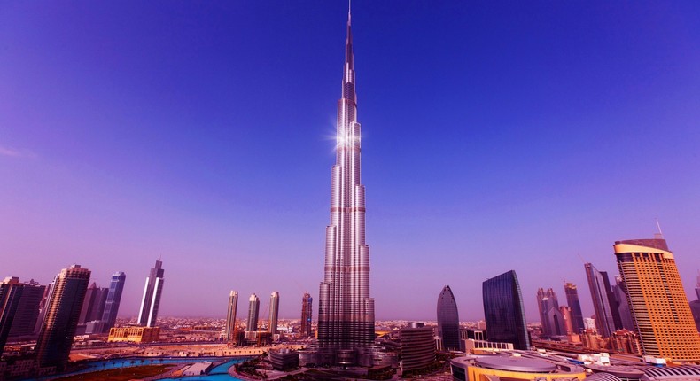 Burj Khalifa in Dubai