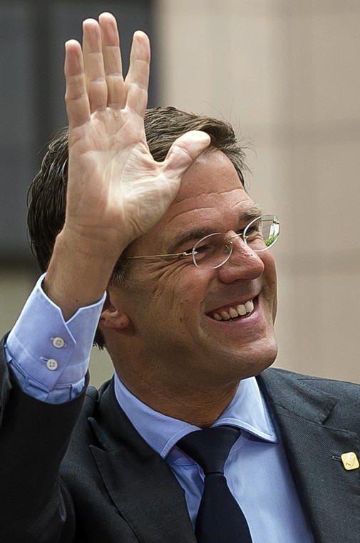 Mark Rutte, premier Holandii.