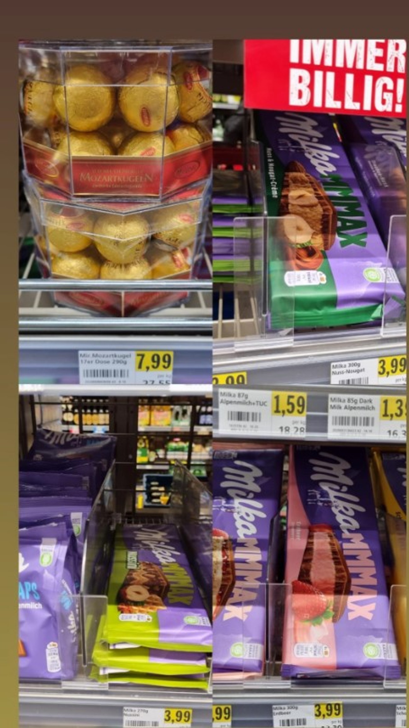 Pronašli smo &#34;mocart&#34; kugle koje više neće postojati za 3 evra, i &#34;milka&#34; čokolade za 400 dinara! U Srbiji manje koštaju 600 (foto)