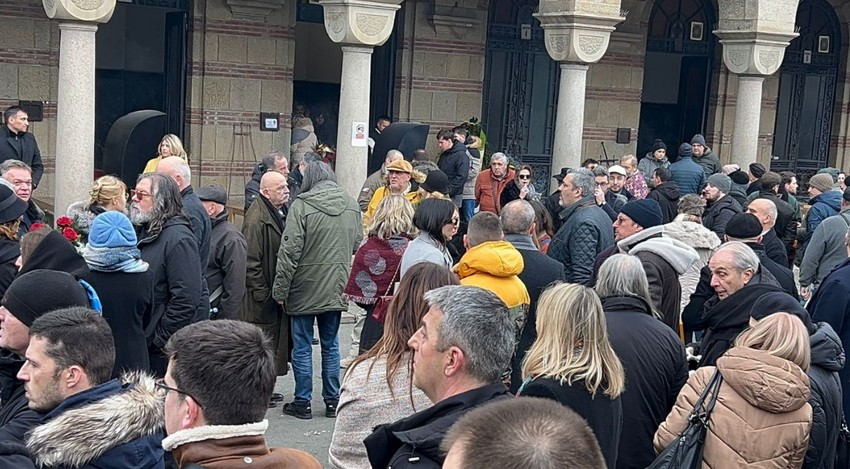 Sahrana Milorada Milinkovića