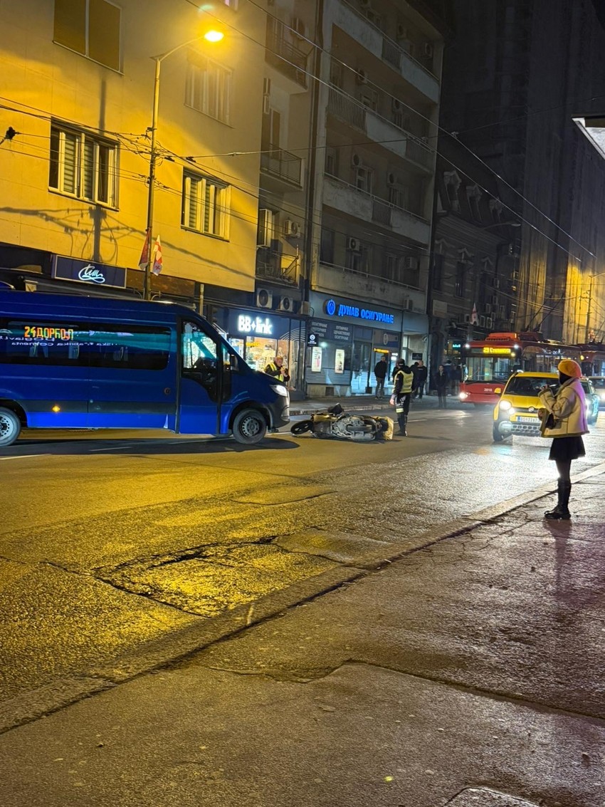 Saobraćajna nezgoda na Vračaru