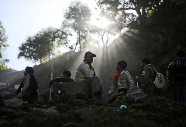 Pielgrzymka przez góry Kaszmiru