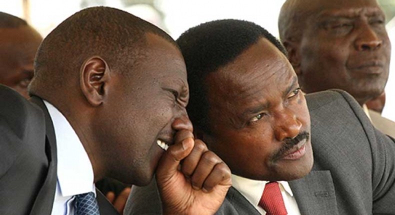 Deputy President William Ruto and Wiper leader Kalonzo Musyoka