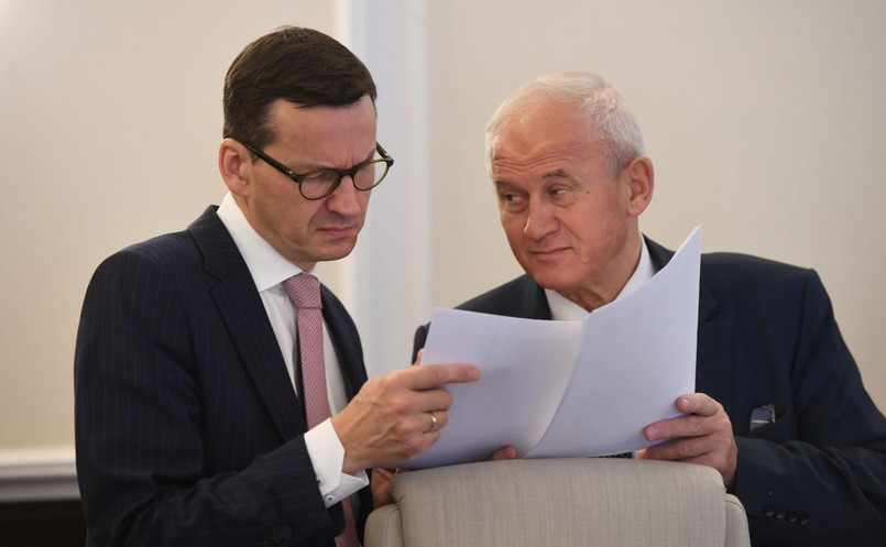 Mateusz Morawiecki i Krzysztof Tchórzewski