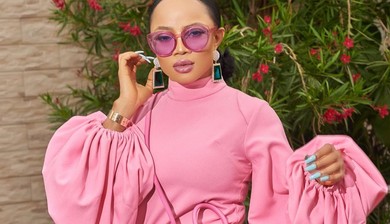 Toke Makinwa denies reports that her Banana Island mansion has been seized by AMCON