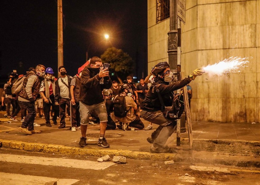 Protesti u Peruu - Lima