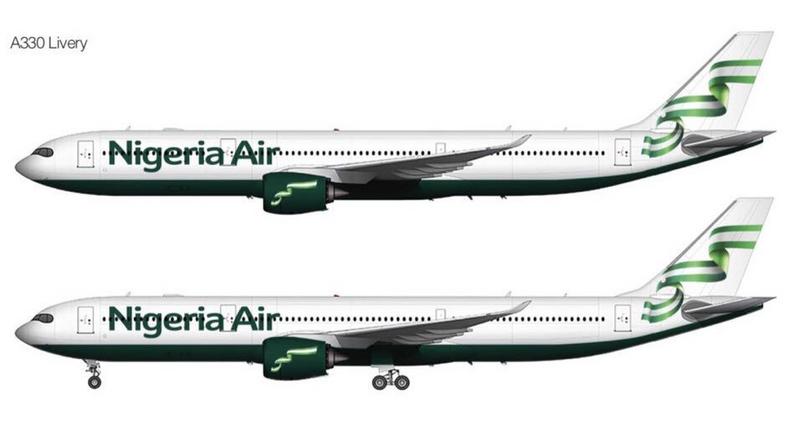 Proposed Nigeria Air A330 Livery