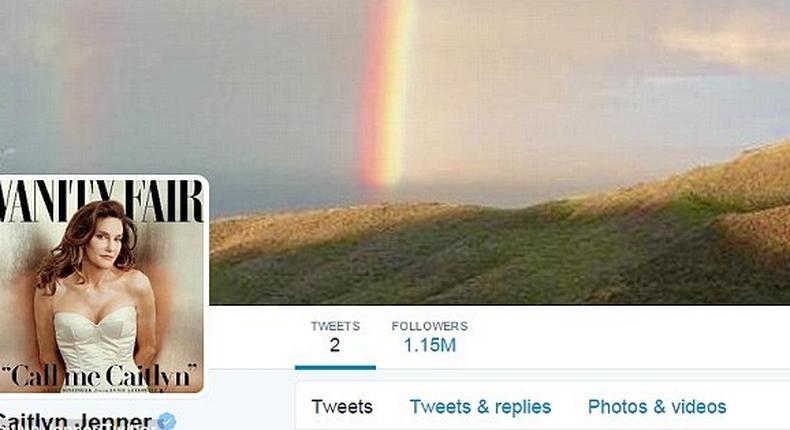 Caitlyn Jenner's official Twitter page