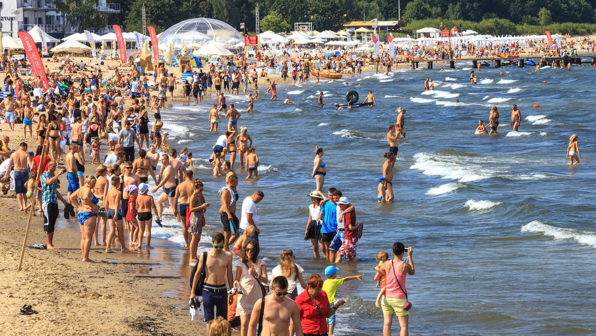 Temperatura Bałtyku rośnie. W jednym miejscu woda cieplejsza niż w Portugalii