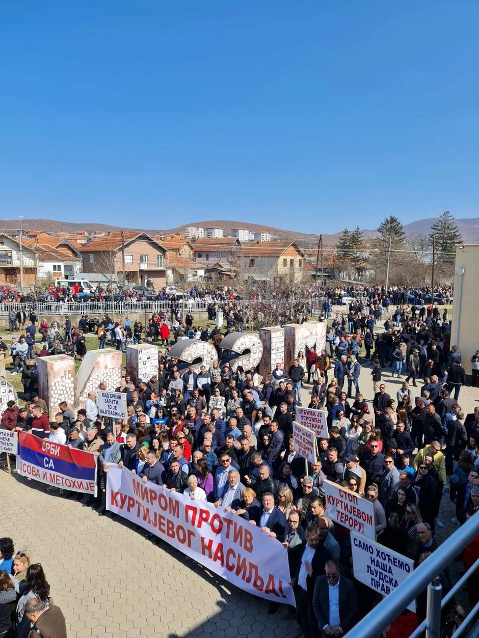 Protest u Gračanici