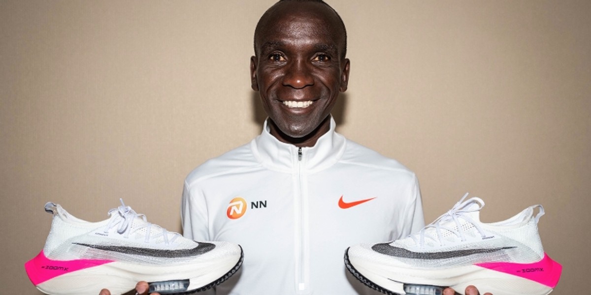 Kipchoge bił rekordy w lewych butach